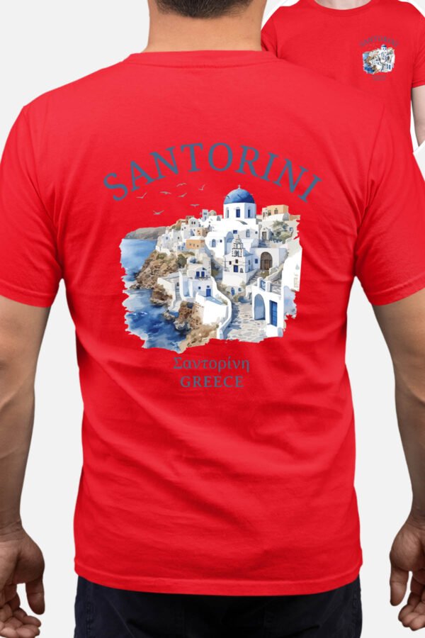 Santorini Greece - Tshirt Homme