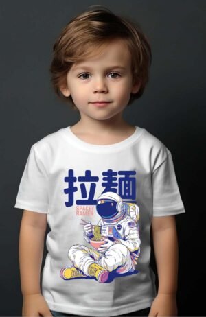 spacey ramen – Tshirt Garçon – Blanc