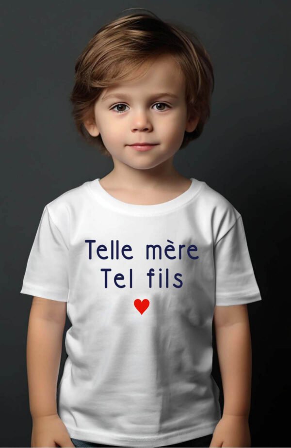 T-shirt Garçon en Gros | Telle mère tel fils