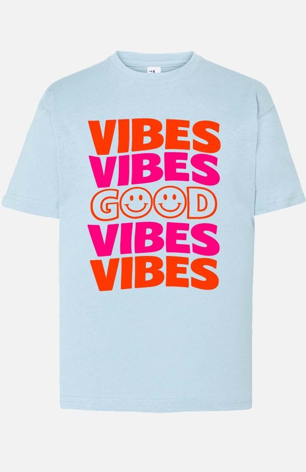 T-shirt Fille en Gros | 4 Vibes Good v2