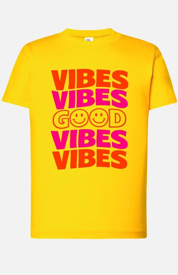 T-shirt Fille en Gros | 4 Vibes Good v2