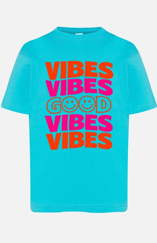T-shirt Fille en Gros | 4 Vibes Good v2