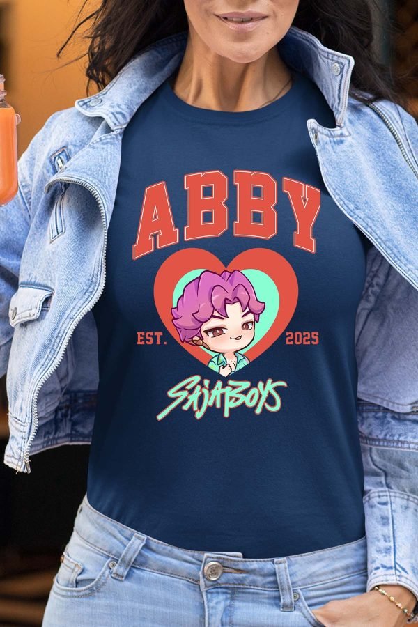 Abby coeur Saja - Tshirt Femme