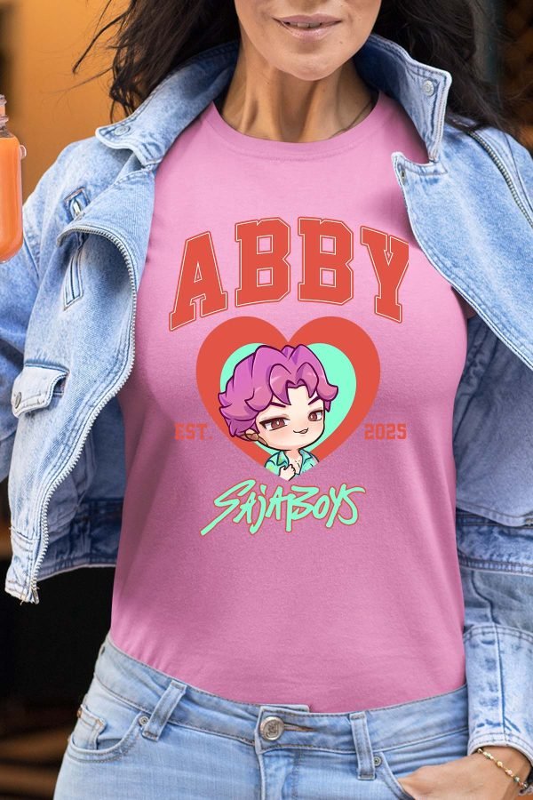 Abby coeur Saja - Tshirt Femme