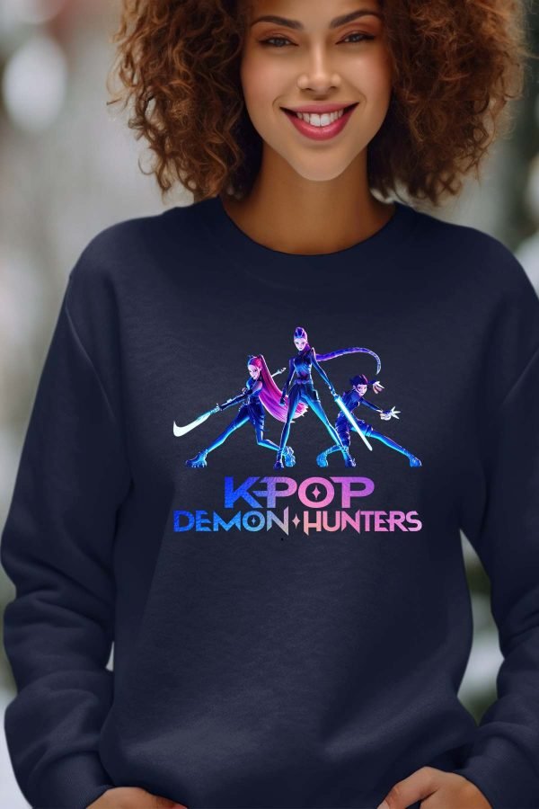 Sweat Col Rond Femme en Gros | Attack Huntrix