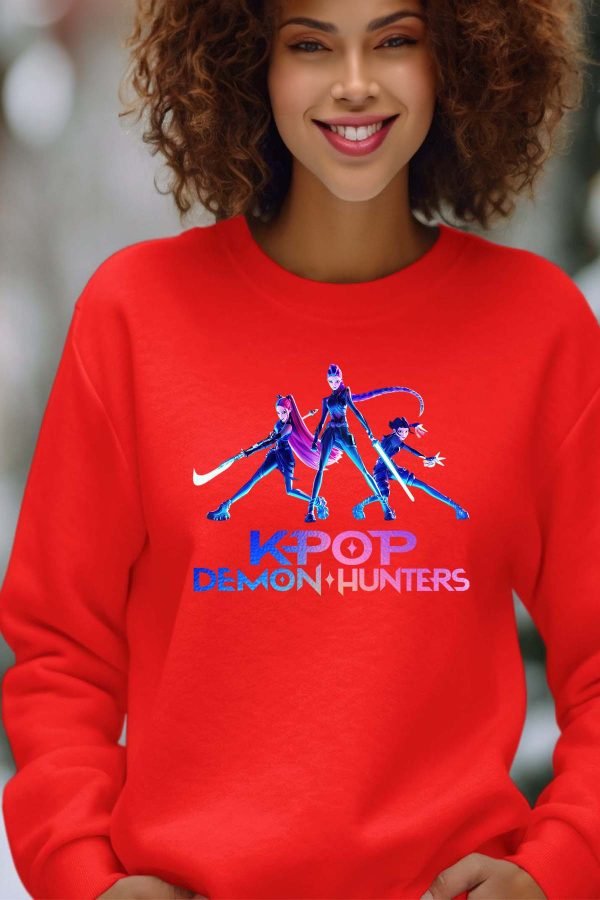 Sweat Col Rond Femme en Gros | Attack Huntrix