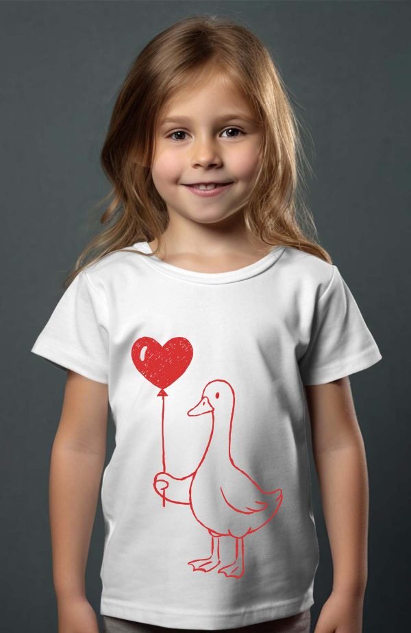 T-shirt Fille en Gros | Baloon goose