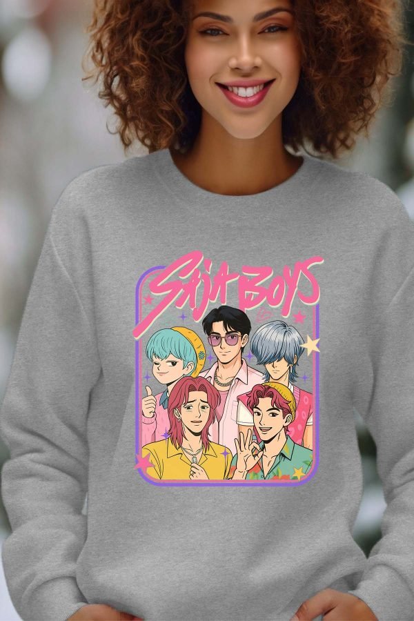Sweat Col Rond Femme en Gros | Cadre Saja