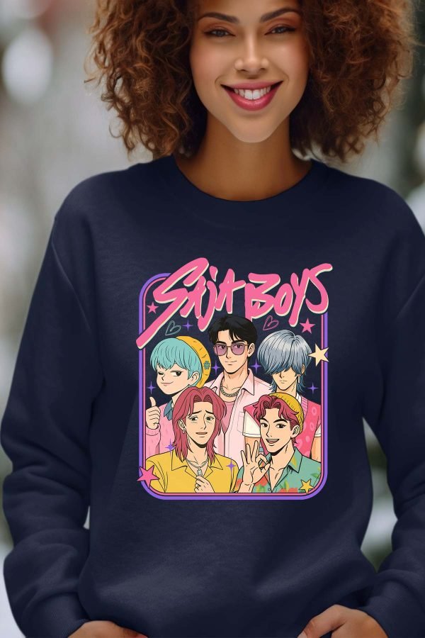Sweat Col Rond Femme en Gros | Cadre Saja