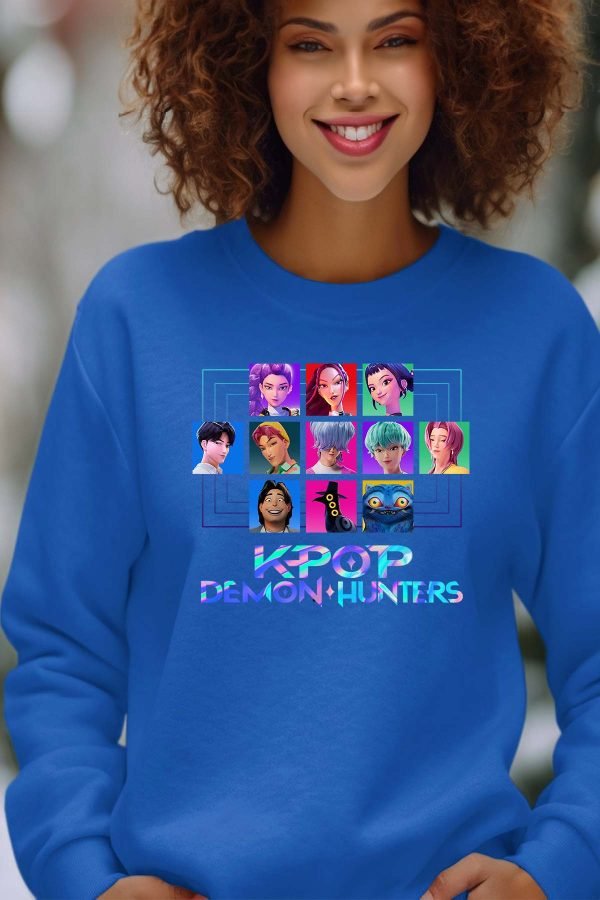 Sweat Col Rond Femme en Gros | Carré Characters