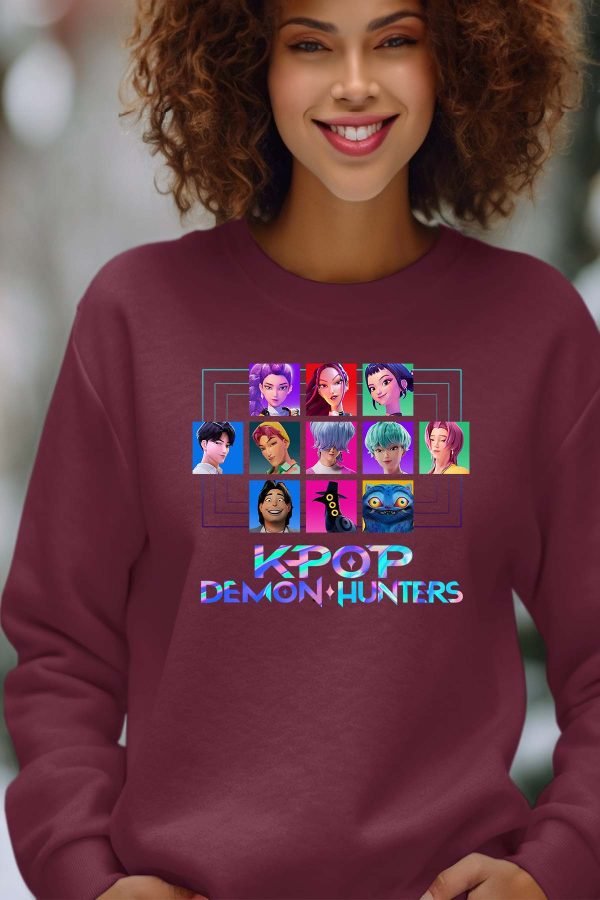 Sweat Col Rond Femme en Gros | Carré Characters