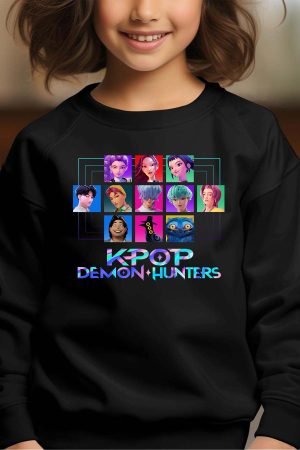 Sweat Col Rond Fille en Gros | Carré Characters