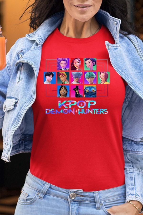 Carré Characters - Tshirt Femme