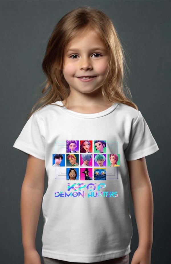 T-shirt Fille en Gros | Carré Characters