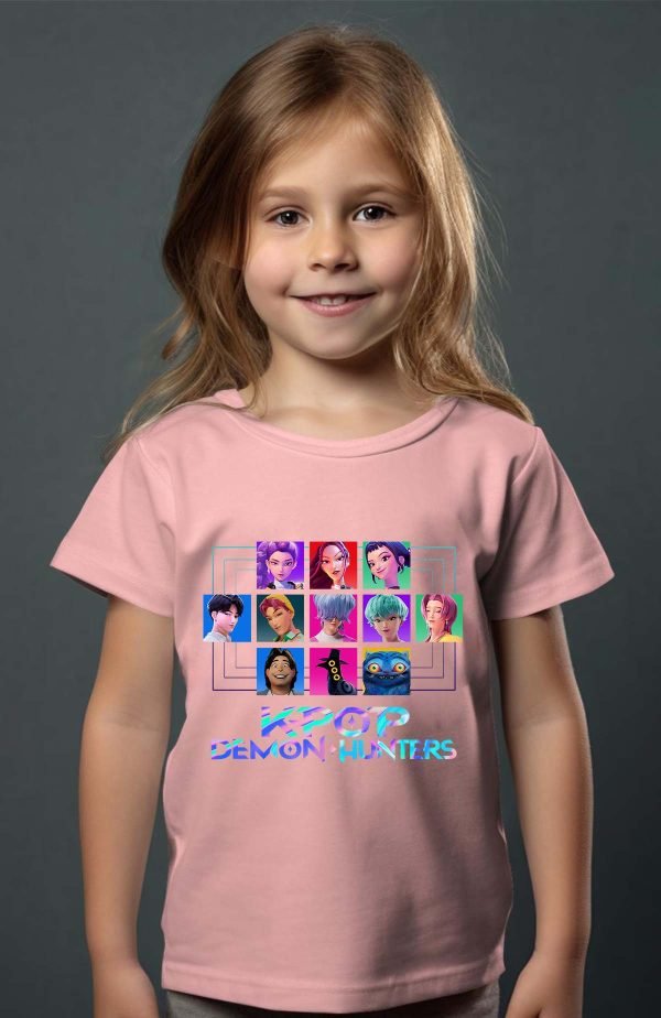 T-shirt Fille en Gros | Carré Characters