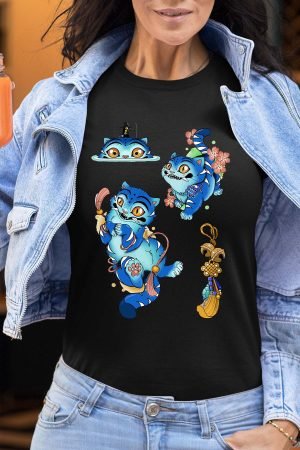 Chat Hunter Kpop - Tshirt Femme