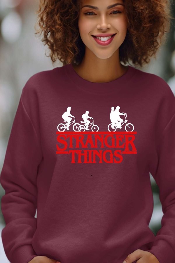 Sweat Col Rond Femme en Gros | Chose étrange