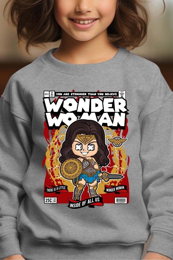 Sweat Col Rond Fille en Gros | Funko Wonder
