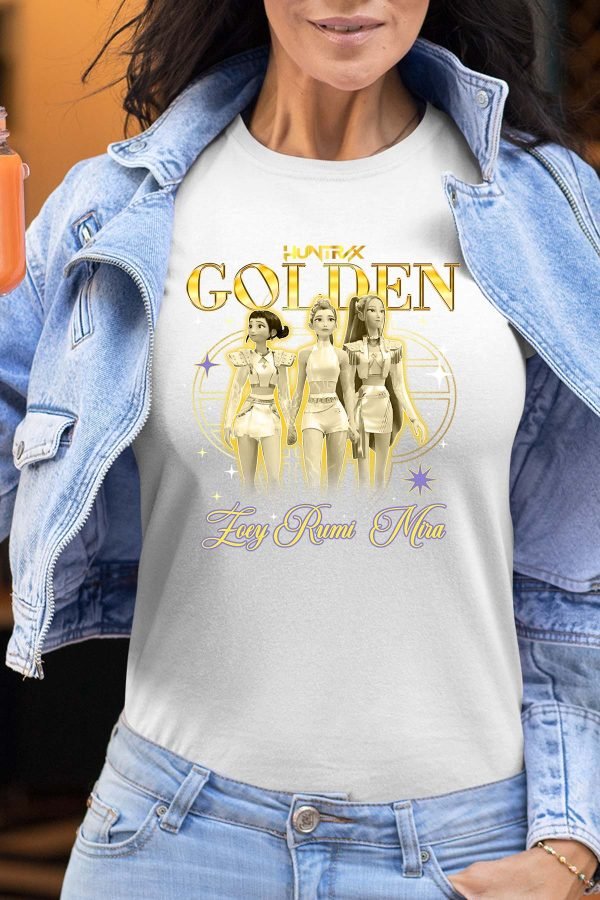 Golden Huntix - Tshirt Femme