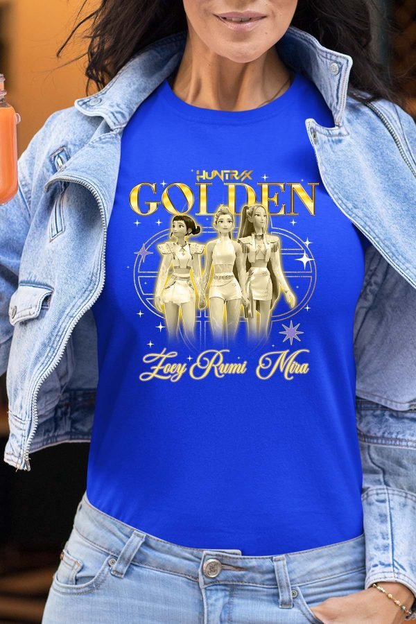 Golden Huntix - Tshirt Femme