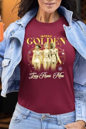 Golden Huntix - Tshirt Femme