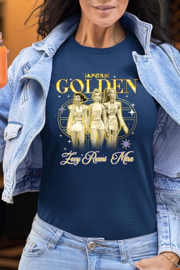 Golden Huntix - Tshirt Femme