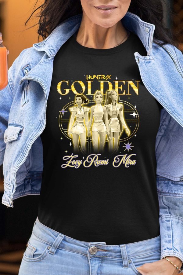 Golden Huntix - Tshirt Femme