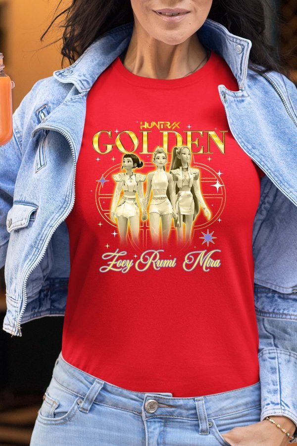 Golden Huntix - Tshirt Femme