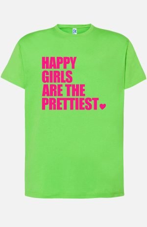 Happy Prettiest – Tshirt Femme – Vert Clair