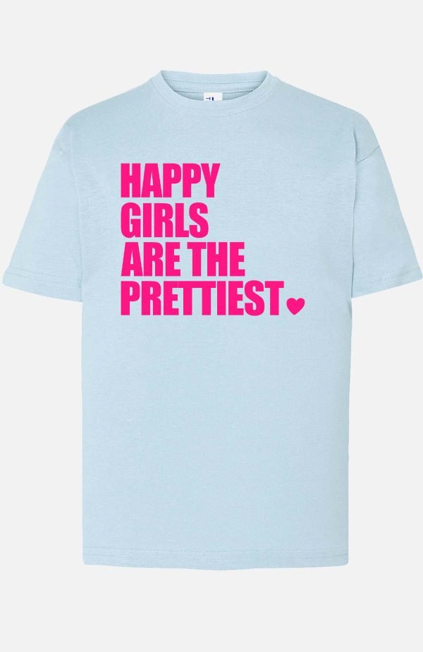 T-shirt Fille en Gros | Happy Prettiest