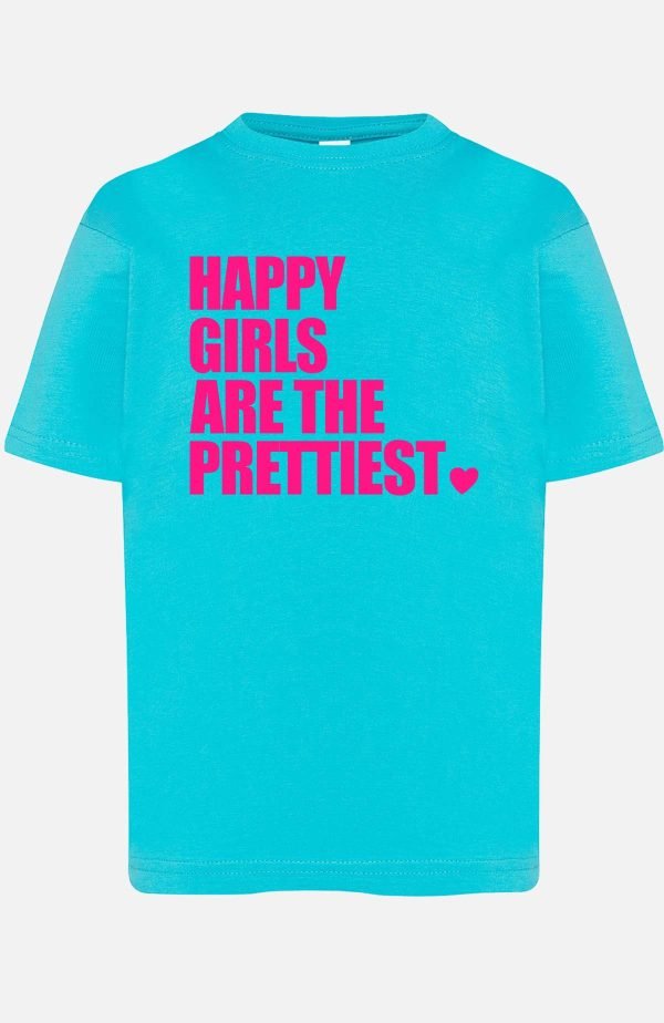 T-shirt Fille en Gros | Happy Prettiest