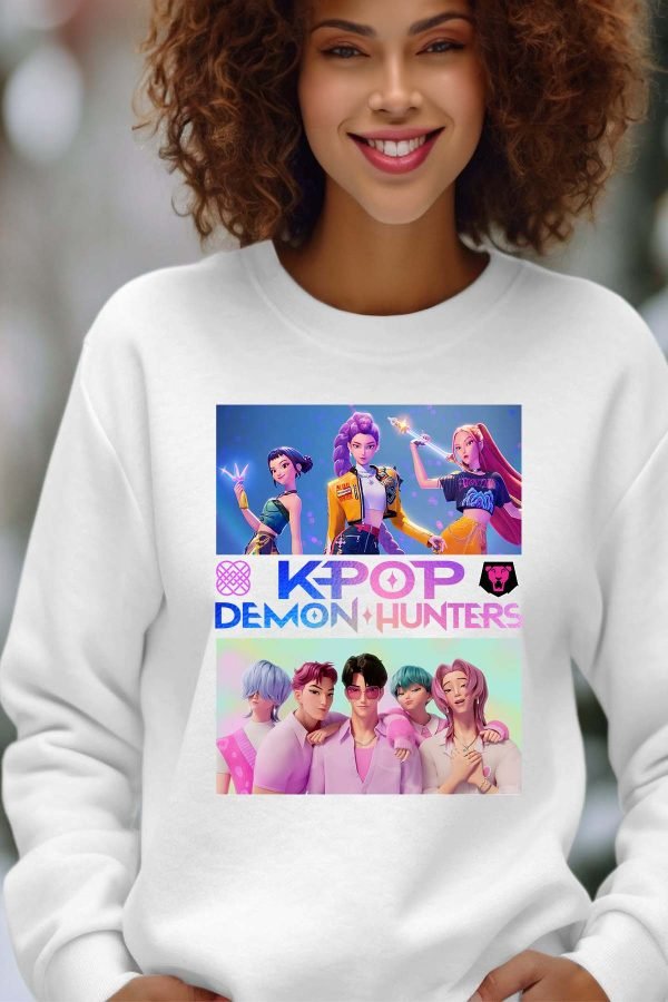 Sweat Col Rond Femme en Gros | Huntrix Girls & Saja Boys