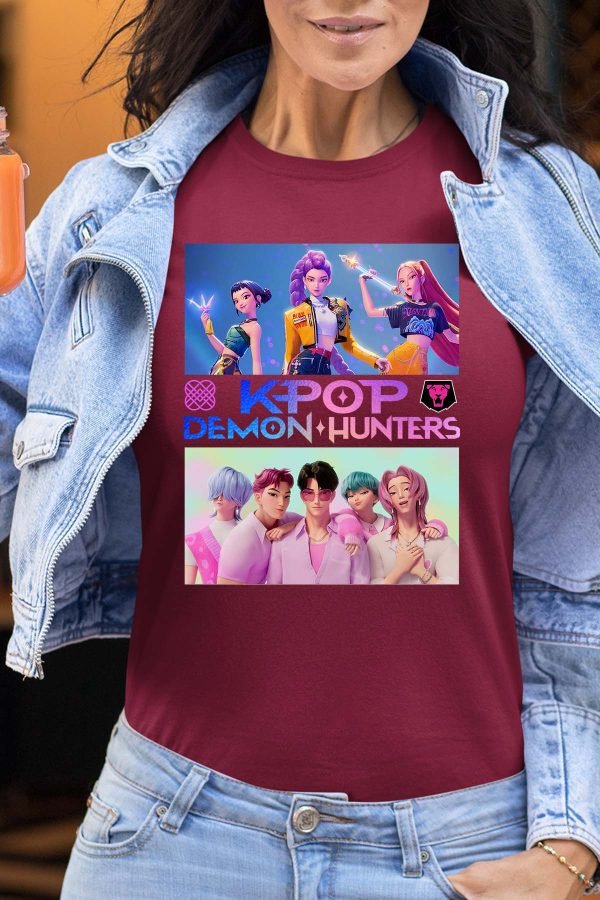 Huntrix Girls & Saja Boys - Tshirt Femme