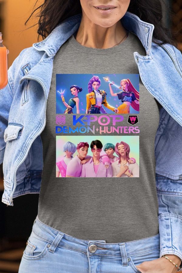 Huntrix Girls & Saja Boys - Tshirt Femme