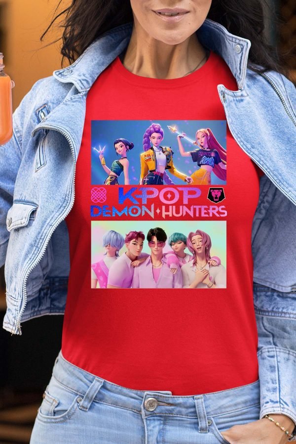 Huntrix Girls & Saja Boys - Tshirt Femme