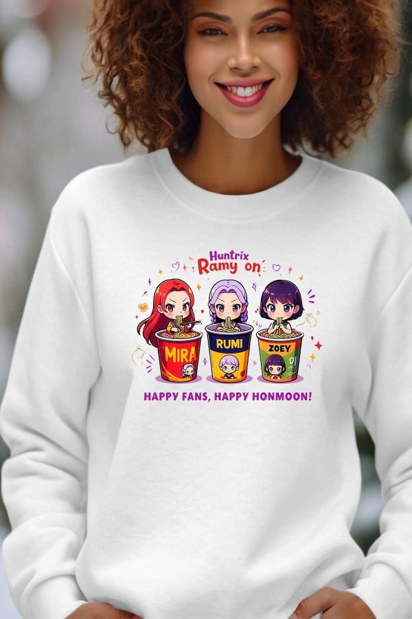 Sweat Col Rond Femme en Gros | Huntrix Ramy on