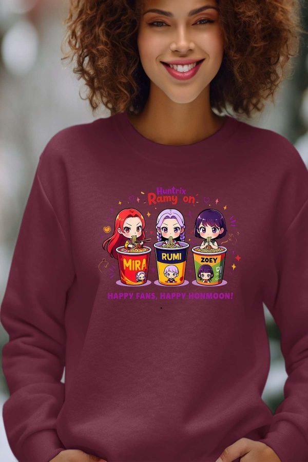 Sweat Col Rond Femme en Gros | Huntrix Ramy on