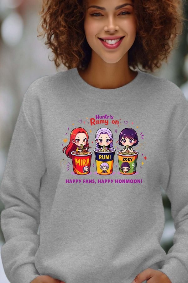 Sweat Col Rond Femme en Gros | Huntrix Ramy on