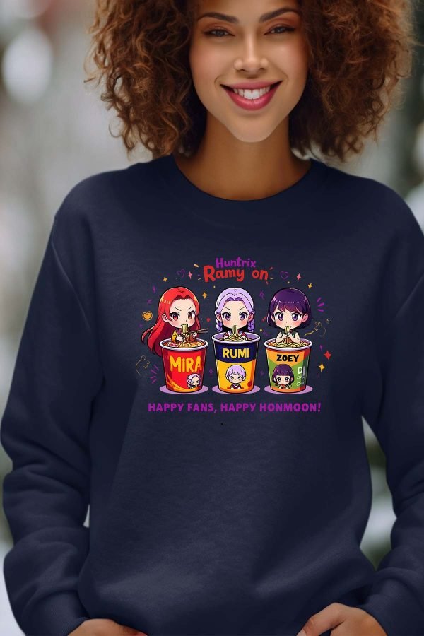 Sweat Col Rond Femme en Gros | Huntrix Ramy on