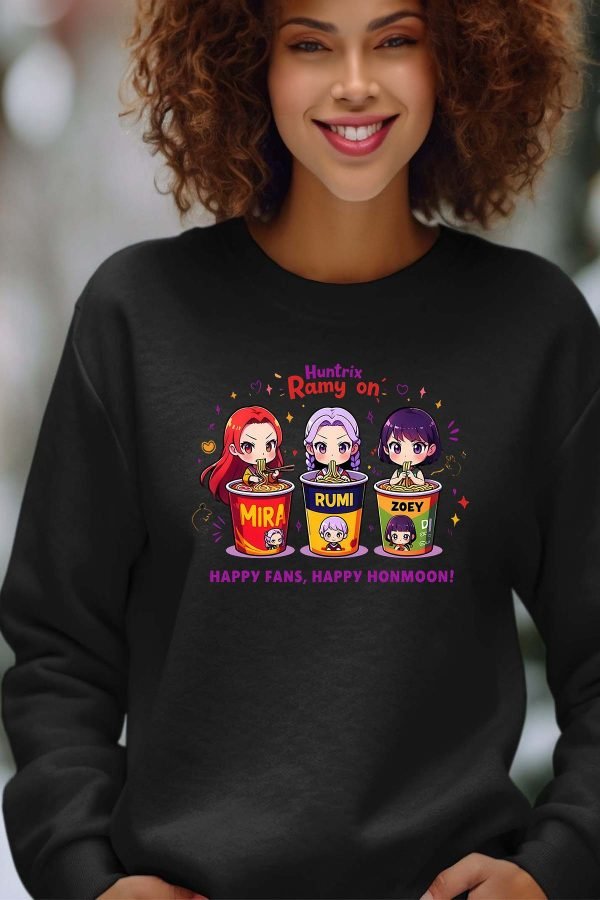 Sweat Col Rond Femme en Gros | Huntrix Ramy on