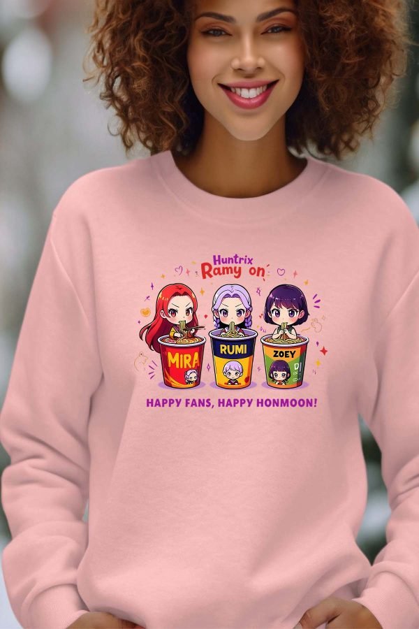 Sweat Col Rond Femme en Gros | Huntrix Ramy on