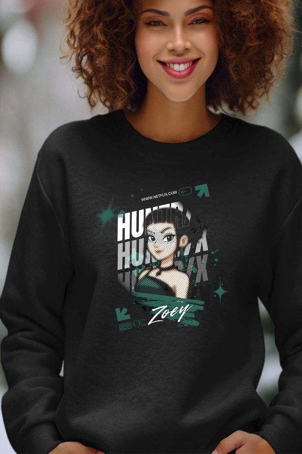 Sweat Col Rond Femme en Gros | Huntrix Zoey