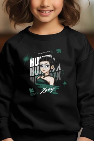 Sweat Col Rond Fille en Gros | Huntrix Zoey