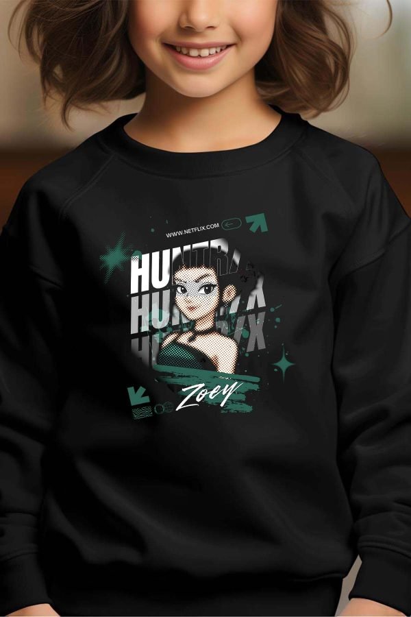 Sweat Col Rond Fille en Gros | Huntrix Zoey