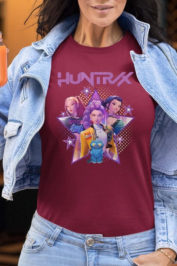 Huntrix star - Tshirt Femme