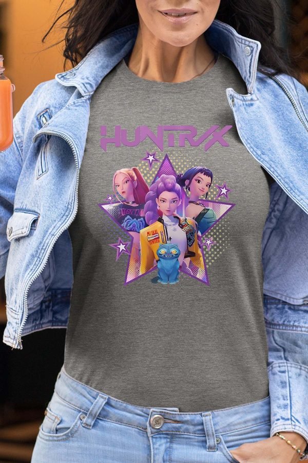Huntrix star - Tshirt Femme