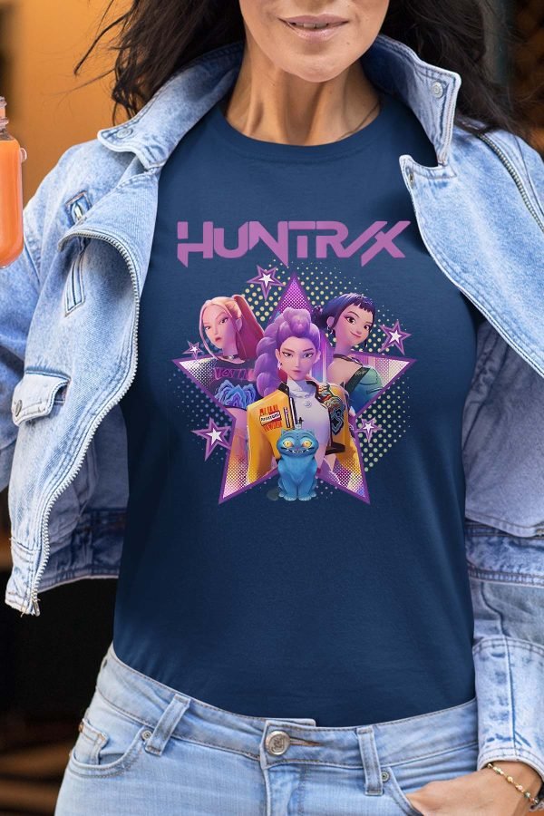 Huntrix star - Tshirt Femme