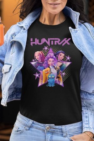 Huntrix star - Tshirt Femme