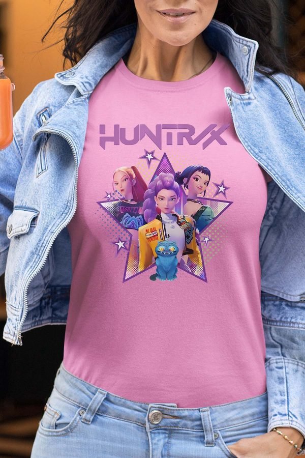 Huntrix star - Tshirt Femme
