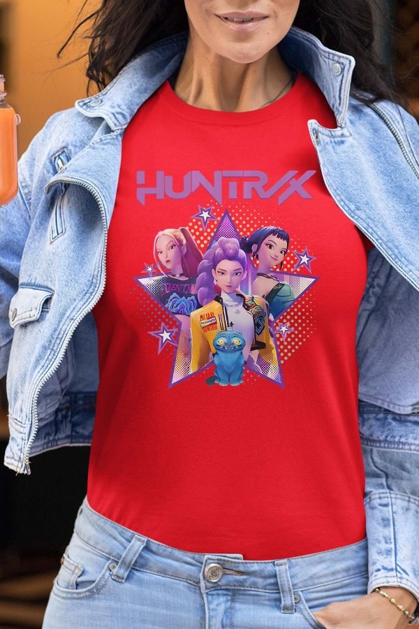 Huntrix star - Tshirt Femme
